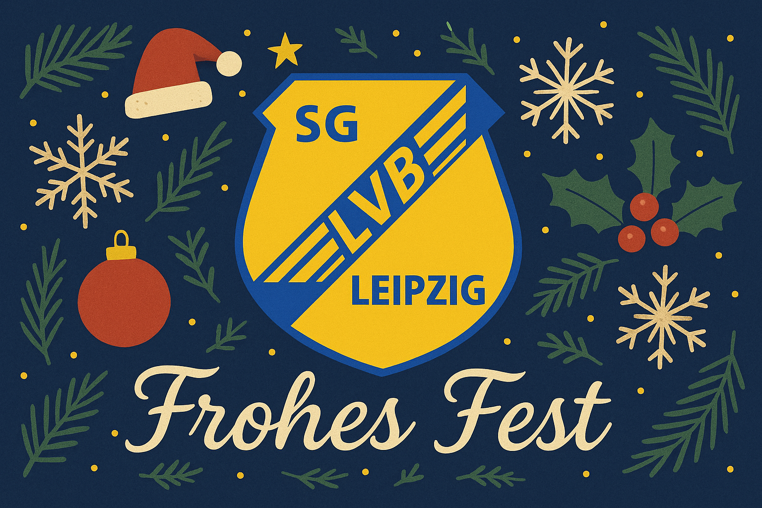 Die Abteilung Fußball wünscht schöne Weihnachten